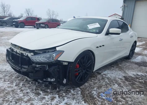 2015 Maserati Ghibli S Q4 from USA, damaged, VIN ZAM57RTA4F1159158